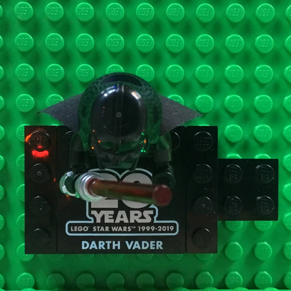 Lego Star Wars Darth Vader 20th Anniversary Minifig New - Picture 7 of 7